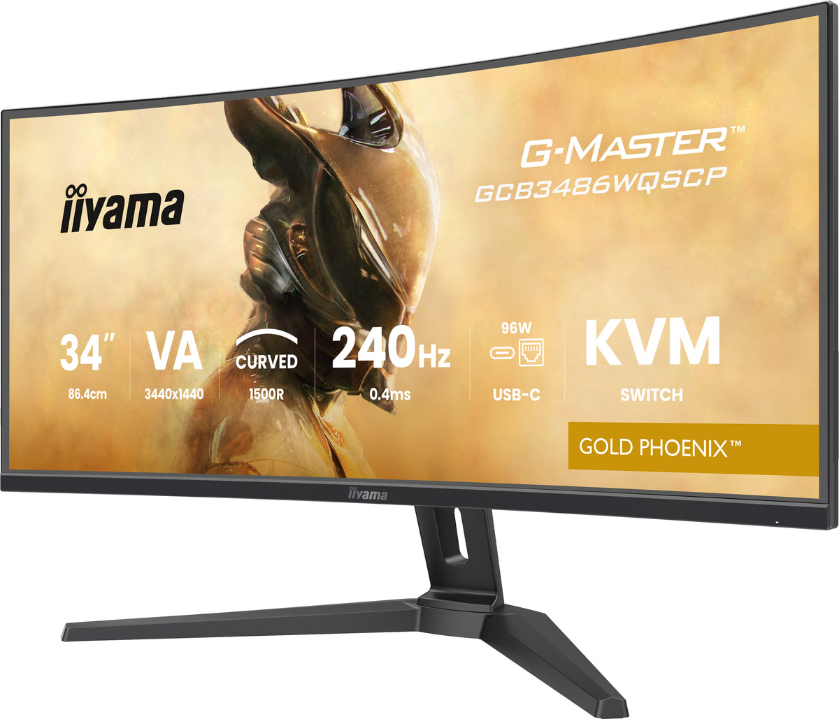 iiyama G-MASTER GCB3486WQSCP-B1 pantalla para PC 86,4 cm (34") 3440 x 1440 Pixeles UltraWide Quad HD Negro (8)