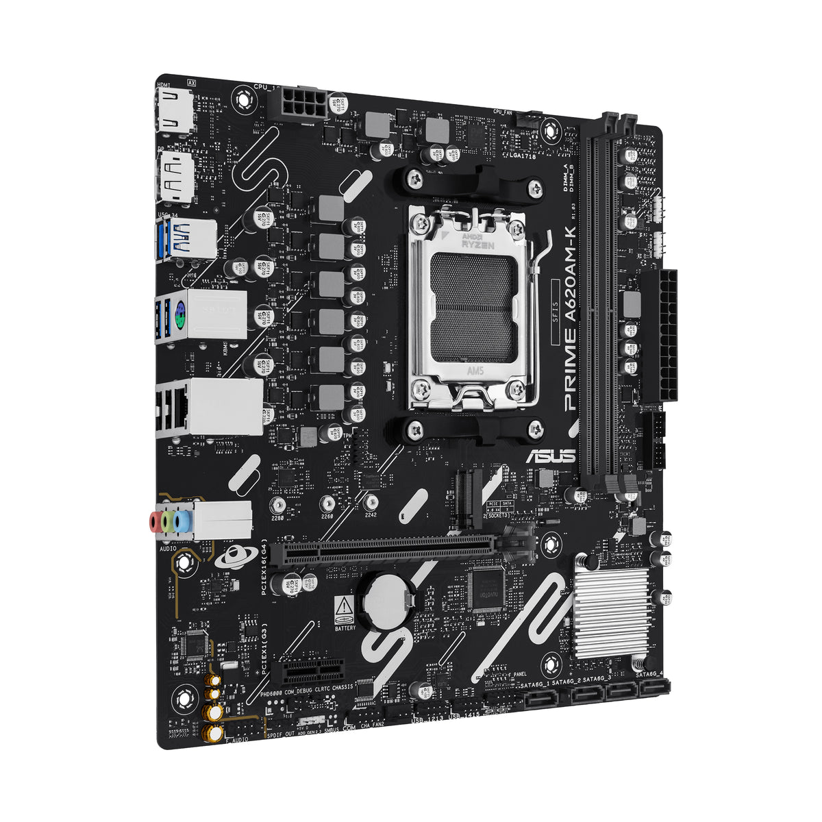 ASUS PRIME A620AM-K AMD A620A Zócalo AM5 micro ATX (3)