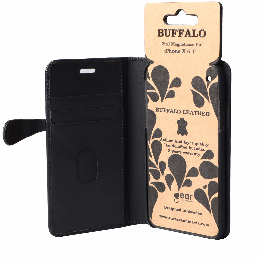 Buffalo 658561 funda para teléfono móvil Folio Negro