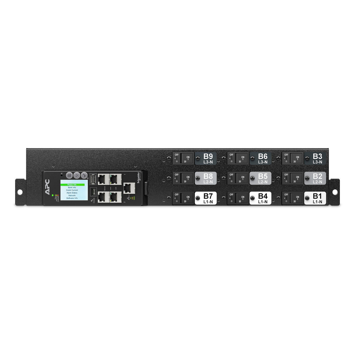 APC NetShelter Rack PDU Advanced Switched Metered, 2U, 3 Phase, 415V, 41.4kVA 60A, 18 Outlets unidad de distribución de energía (PDU) 18 salidas AC Negro (4)