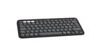 Logitech Pebble Keys 2 K380s teclado Universal Bluetooth QWERTY Italiano Grafito (5)