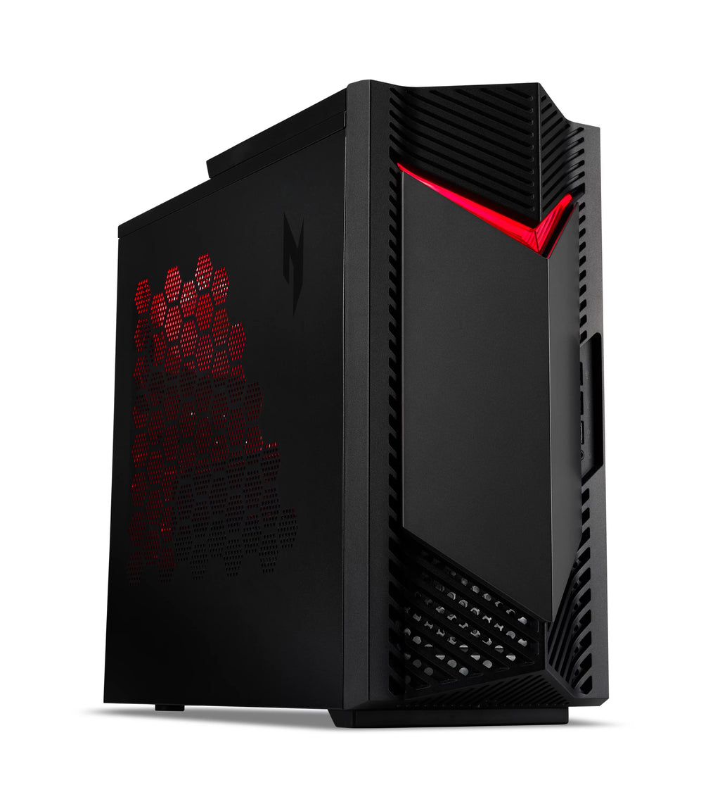 Acer Nitro 50 (N50-660) Intel Core Ultra 7 265F 32 GB DDR5-SDRAM 1 TB SSD NVIDIA GeForce RTX 5060 Windows 11 Home Escritorio PC Negro, Rojo (4)