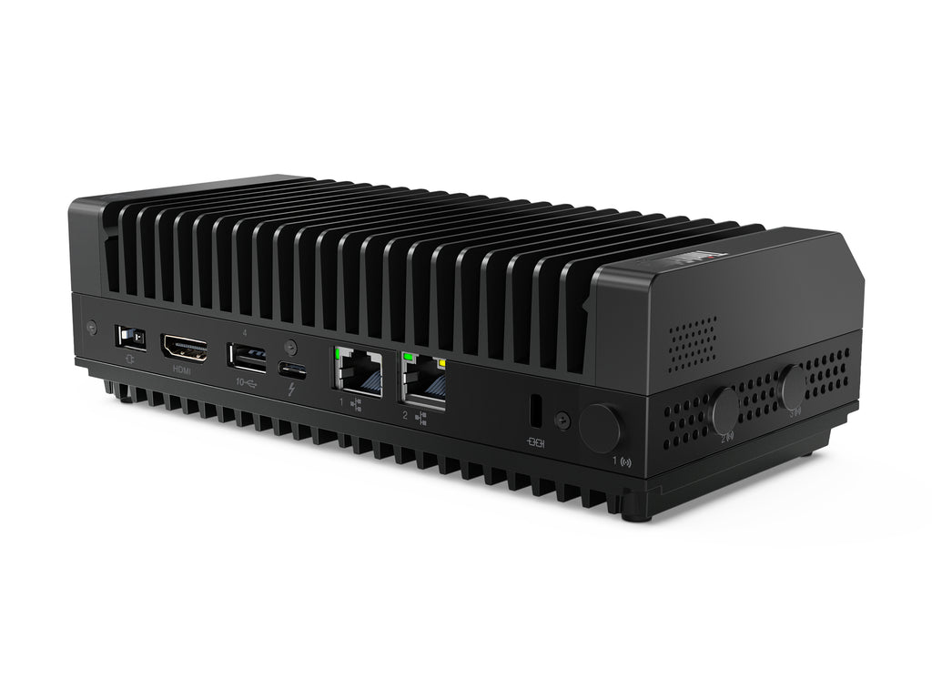Lenovo ThinkEdge SE30 Intel® Celeron® 6305E 8 GB DDR4-SDRAM 256 GB SSD Windows 11 IoT Enterprise Mini PC Negro (9)