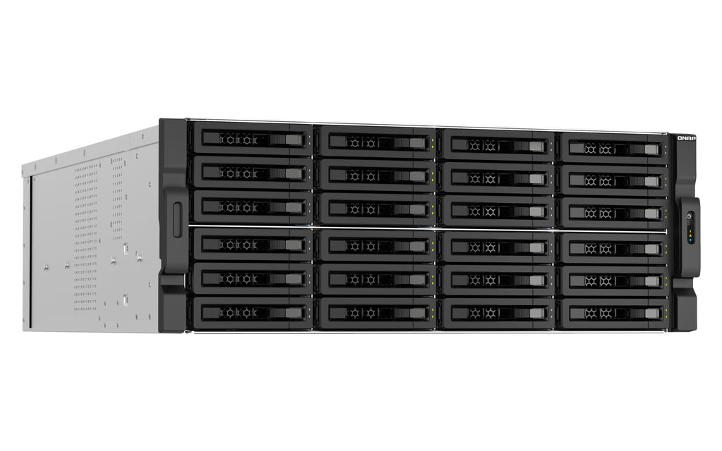 QNAP TS-H3087XU-RP NAS Bastidor (4U) Intel Xeon E E-2378 64 GB DDR4 0 TB QuTS hero Negro, Blanco (3)
