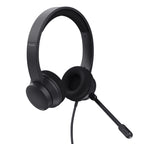 Trust HS-260 Auriculares Alámbrico Banda para cuello Oficina/Centro de llamadas USB tipo A Negro (2)