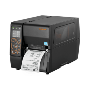 Bixolon XT3-40, 8 puntos/mm (203 ppp), pelador, rebobinador, pantalla, USB, USB Host, RS232, Ethernet