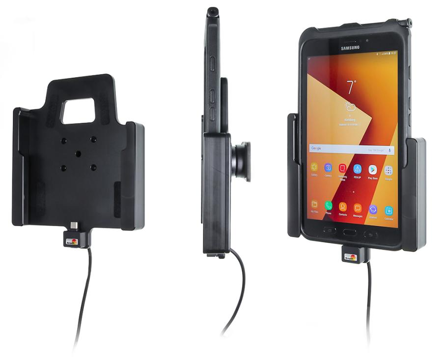 Brodit active vehicle charging cradle