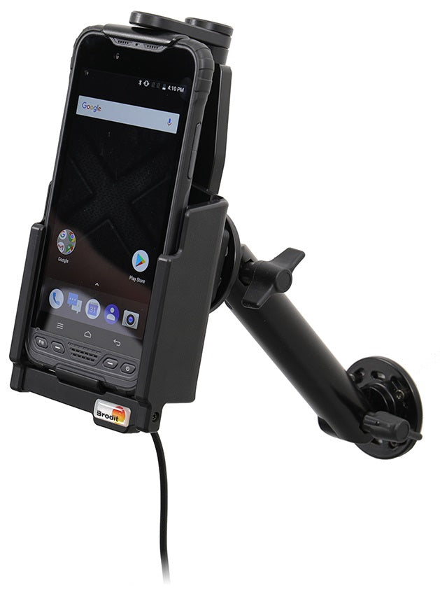 Brodit vehicle charging station, TS, locking device, M60