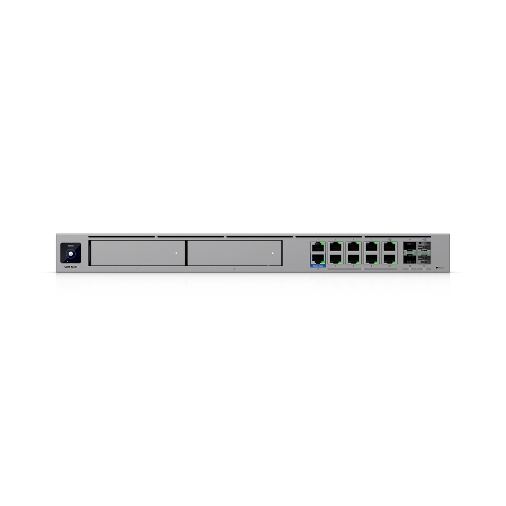 Ubiquiti UDM-BEAST-EU - Router conmutador de 8 puertos, 2.5GbE, 5GbE, 10GbE