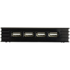 StarTech.com ST4202USBGB hub de interfaz USB 2.0 Type-B 480 Mbit/s Negro