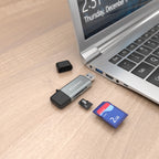 AISENS ASCR-2AC11-GR lector de tarjeta USB 3.2 Gen 1 (3.1 Gen 1) Type-A/Type-C (7)