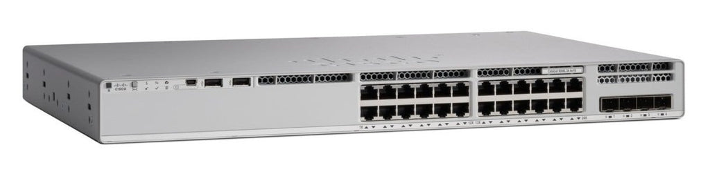 Cisco Catalyst 9200L Géré L3 Gigabit Ethernet (10/100/1000) Connexion Ethernet, supportant l'alimentation via ce port (PoE) Gris (3)