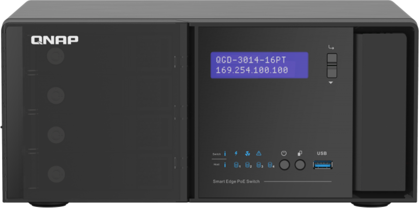 Switch QNAP QGD-3014 16 puertos GbE