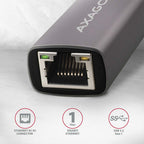 Axagon ADE-TRC adaptador y tarjeta de red Ethernet 1000 Mbit/s (2)