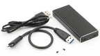 CoreParts MSUB2340 caja para disco duro externo Caja externa para unidad de estado sólido (SSD) Negro (2)