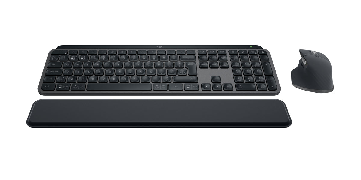 Logitech MX Keys S Combo teclado Ratón incluido Oficina Bluetooth QWERTY Inglés