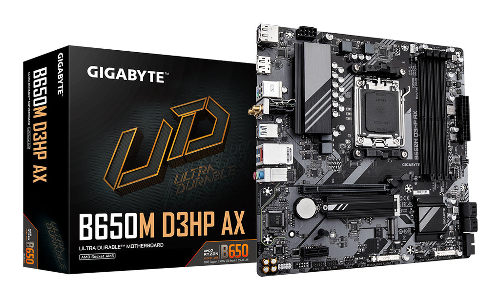 GIGABYTE B650M D3HP AX placa base AMD B650 Zócalo AM5 micro ATX