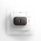 Axagon ACU-QC18 cargador de dispositivo móvil Teléfono móvil, Batería portátil, Smartphone, Reloj inteligente, Tableta, Universal Negro Corriente alterna Carga rápida Interior (7)