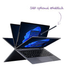TERRA MOBILE 360-13R i5-1334U W11P -UK Intel® Core™ i5 33,8 cm (13.3") Pantalla táctil Full HD 16 GB DDR4-SDRAM 512 GB Windows 11 Pro Antracita (8)