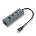 i-tec Metal C31HUBMETAL403 hub de interfaz USB 3.2 Gen 1 (3.1 Gen 1) Type-C 5000 Mbit/s Gris