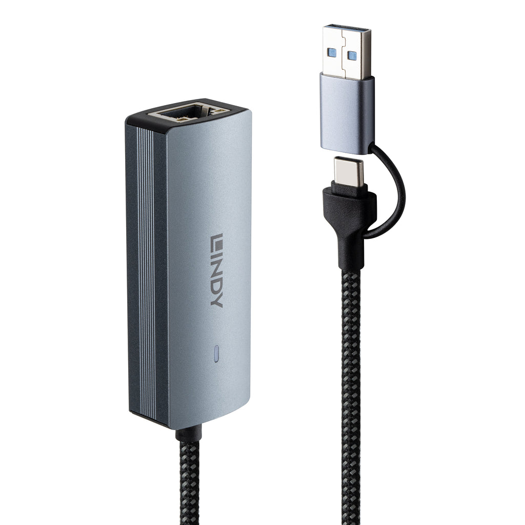 Lindy 43415 hub de interfaz USB 3.2 Gen 2 (3.1 Gen 2) Type-C 5000 Mbit/s Gris (4)