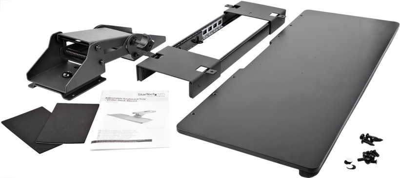 Startech KBTRAYADJ - de Instalación Bajo el Escritorio, de 67cm de Ancho (6)