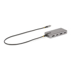 StarTech.com 117B-USBC-MULTIPORT base para portátil y replicador de puertos Alámbrico USB 3.2 Gen 2 (3.1 Gen 2) Type-C Gris (2)