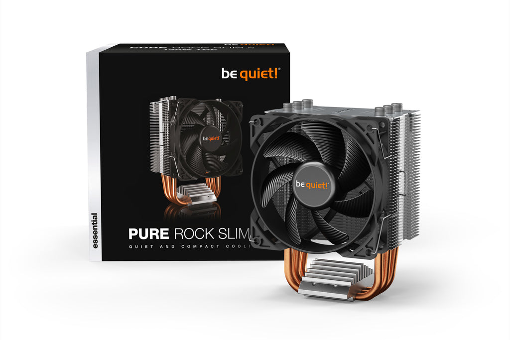 be quiet! PURE ROCK SLIM 2 Procesador Refrigerador de aire 9,2 cm Plata 1 pieza(s) (5)
