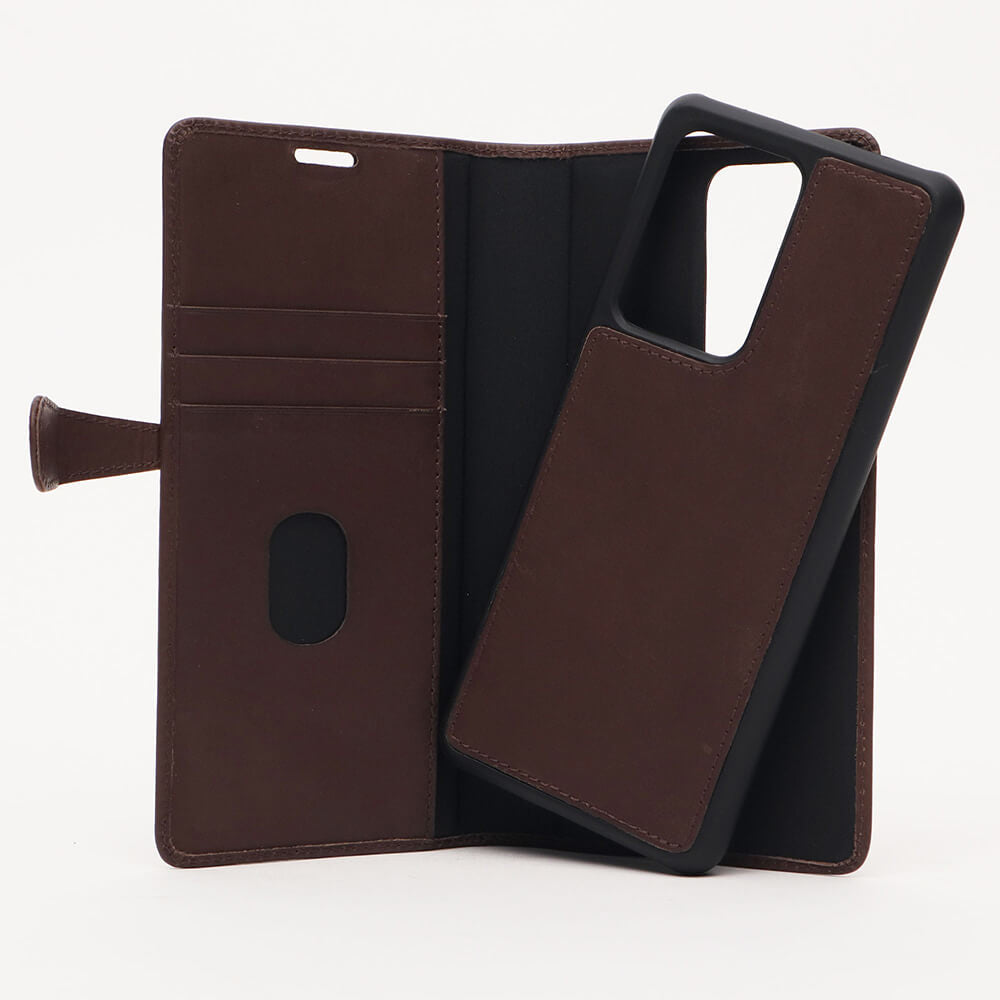 Buffalo 590028 funda para teléfono móvil 6.9" Funda cartera Marrón