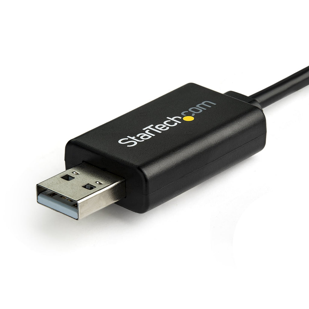 StarTech.com ICUSBROLLOVR cambiador de género para cable RJ-45 USB 2.0 Type-A Negro (3)