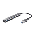 Trust Halyx USB 3.2 Gen 1 (3.1 Gen 1) Type-A 5 Mbit/s Negro, Gris