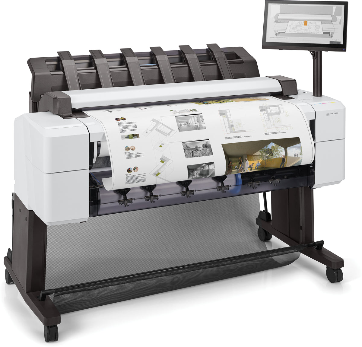 HP Designjet T2600 36-in PostScript Multifunction Printer impresora de gran formato Inyección de tinta térmica Color 2400 x 1200 DPI A0 (841 x 1189 mm) Ethernet (6)