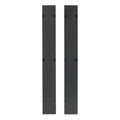 APC AR7589 canaleta para cable Bandeja portacables recta Negro