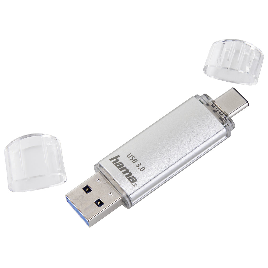 Hama C-Laeta unidad flash USB 256 GB USB Type-A / USB Type-C 3.2 Gen 1 (3.1 Gen 1) Plata (2)