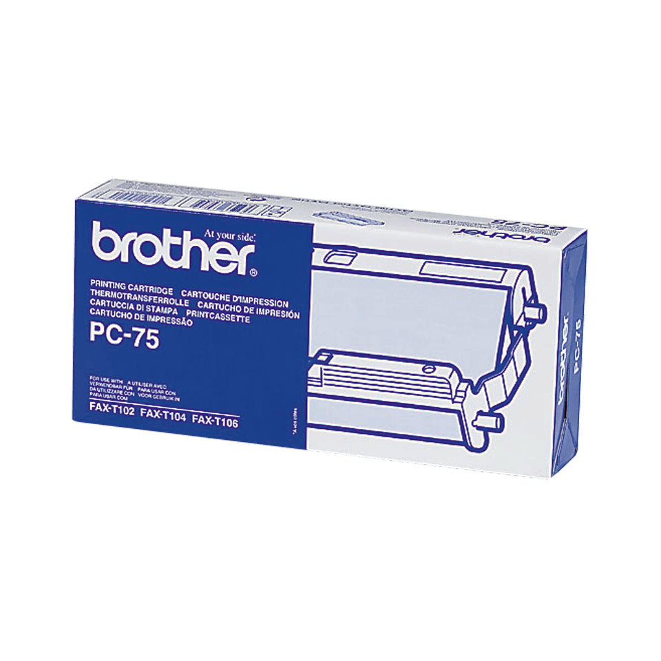 Brother PC-75 suministro para fax Cinta + cartucho de fax 144 páginas Negro 1 pieza(s) (3)