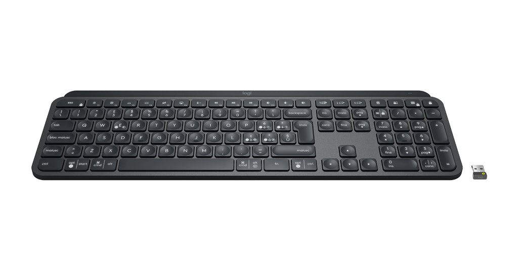 Logitech MX Master Keys for Business teclado Oficina Bluetooth Italiano Grafito (5)