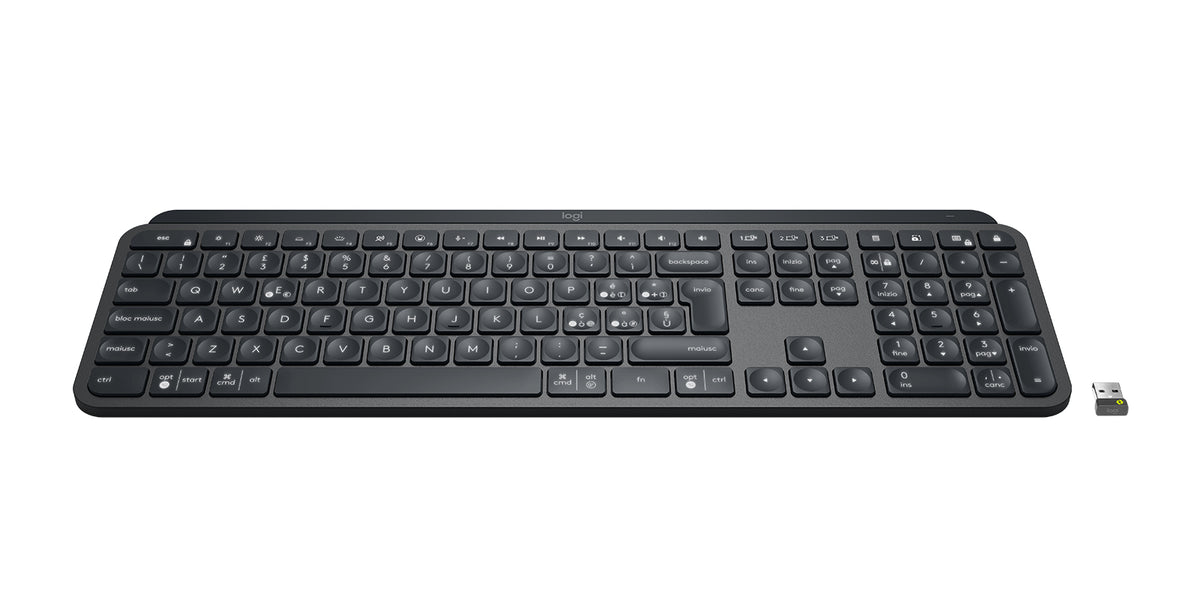 Logitech MX Master Keys for Business teclado Oficina Bluetooth Italiano Grafito (5)
