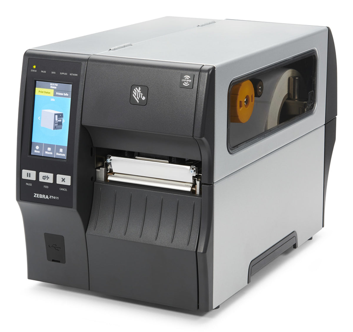 Zebra ZT411 203 x 203 DPI Inalámbrico y alámbrico Térmica directa / transferencia térmica Impresora de recibos (2)
