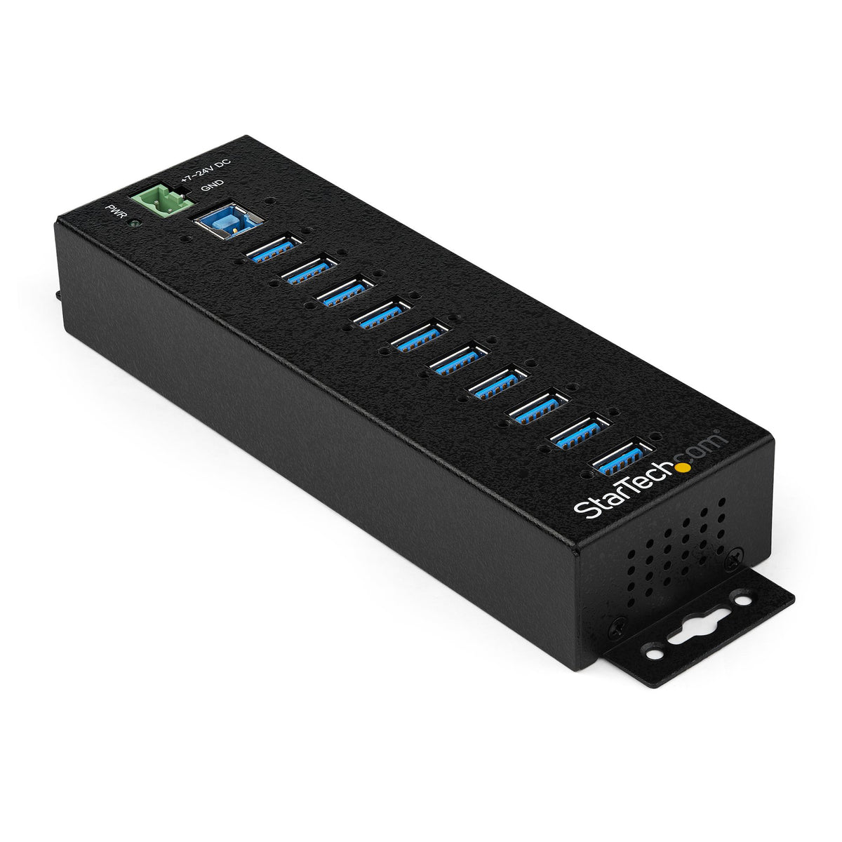 StarTech.com HB30A10AME hub de interfaz USB 3.2 Gen 1 (3.1 Gen 1) Type-B 5000 Mbit/s Negro