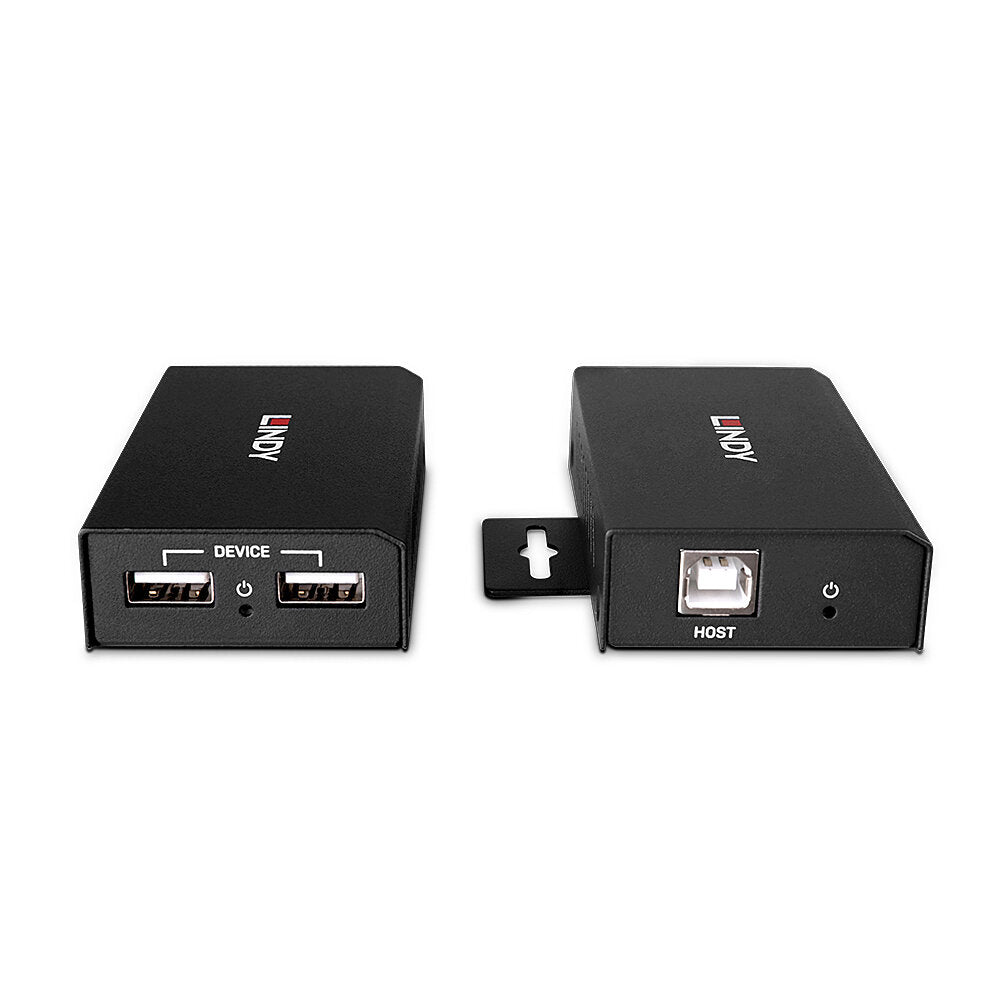Lindy 43408 extensor audio/video Transmisor y receptor de señales AV Negro (4)