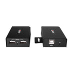 Lindy 43408 extensor audio/video Transmisor y receptor de señales AV Negro (4)