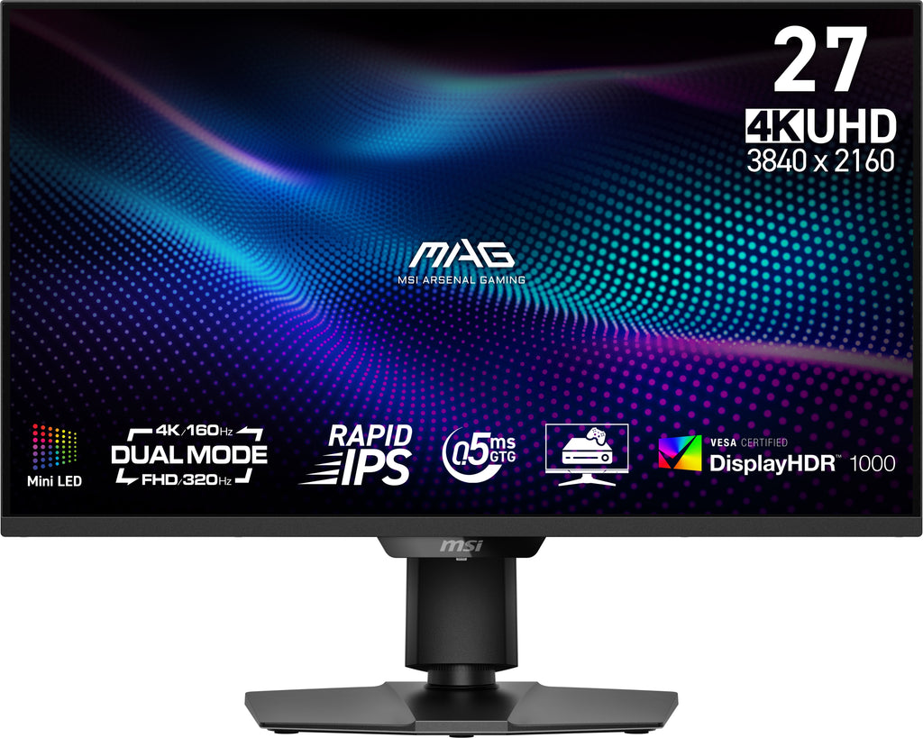 MSI MAG 274UPDFDE E16M pantalla para PC 68,6 cm (27") 3840 x 2160 Pixeles 4K Ultra HD LED Negro (2)