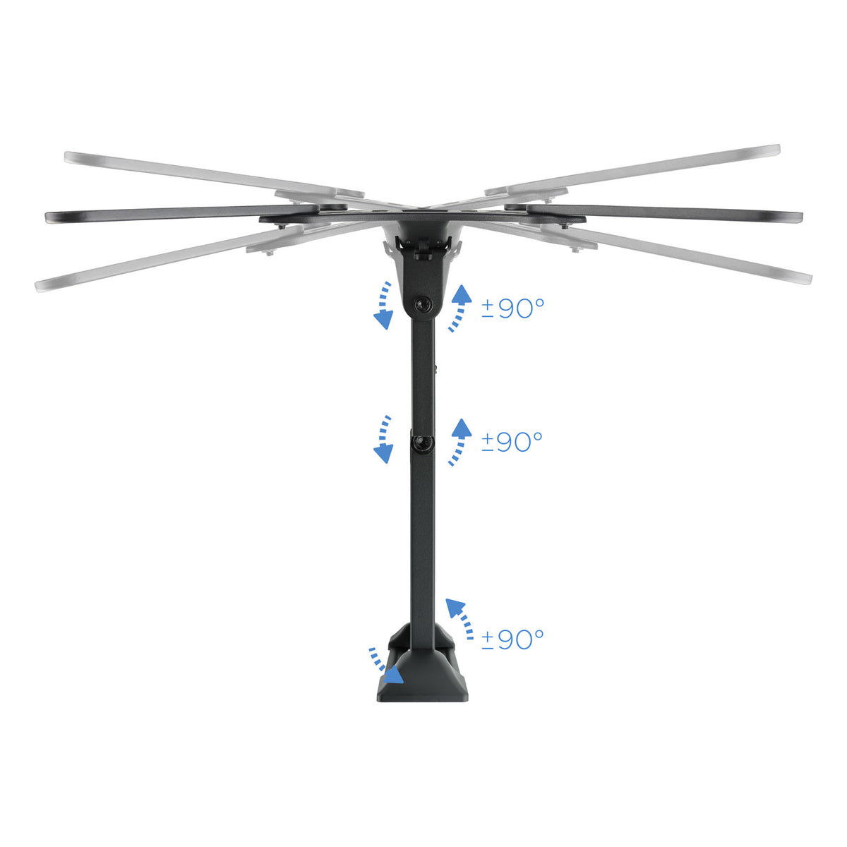TooQ LP6055TN-B soporte para TV 139,7 cm (55") (6)