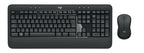 Logitech 920-008675 teclado Ratón incluido Universal RF inalámbrico QWERTZ Alemán Negro (5)