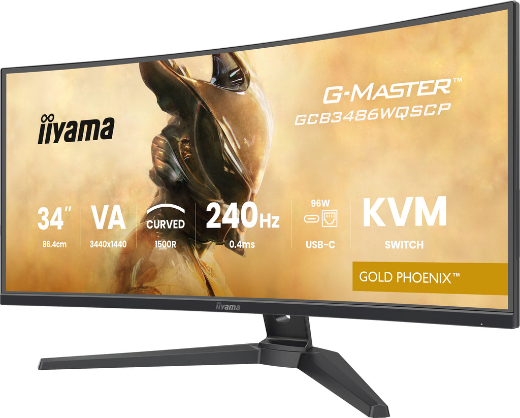 iiyama G-MASTER GCB3486WQSCP-B1 pantalla para PC 86,4 cm (34") 3440 x 1440 Pixeles UltraWide Quad HD Negro (9)