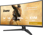 iiyama G-MASTER GCB3486WQSCP-B1 pantalla para PC 86,4 cm (34") 3440 x 1440 Pixeles UltraWide Quad HD Negro (9)