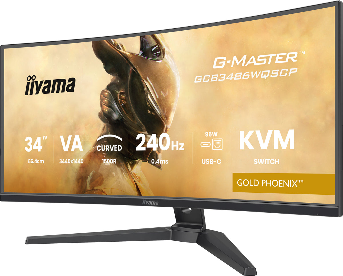 iiyama G-MASTER GCB3486WQSCP-B1 pantalla para PC 86,4 cm (34") 3440 x 1440 Pixeles UltraWide Quad HD Negro (9)