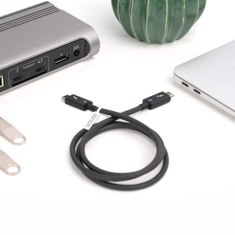 Plugable Technologies TBT3-40G80CM cable Thunderbolt 0,8 m 40 Gbit/s Negro (4)
