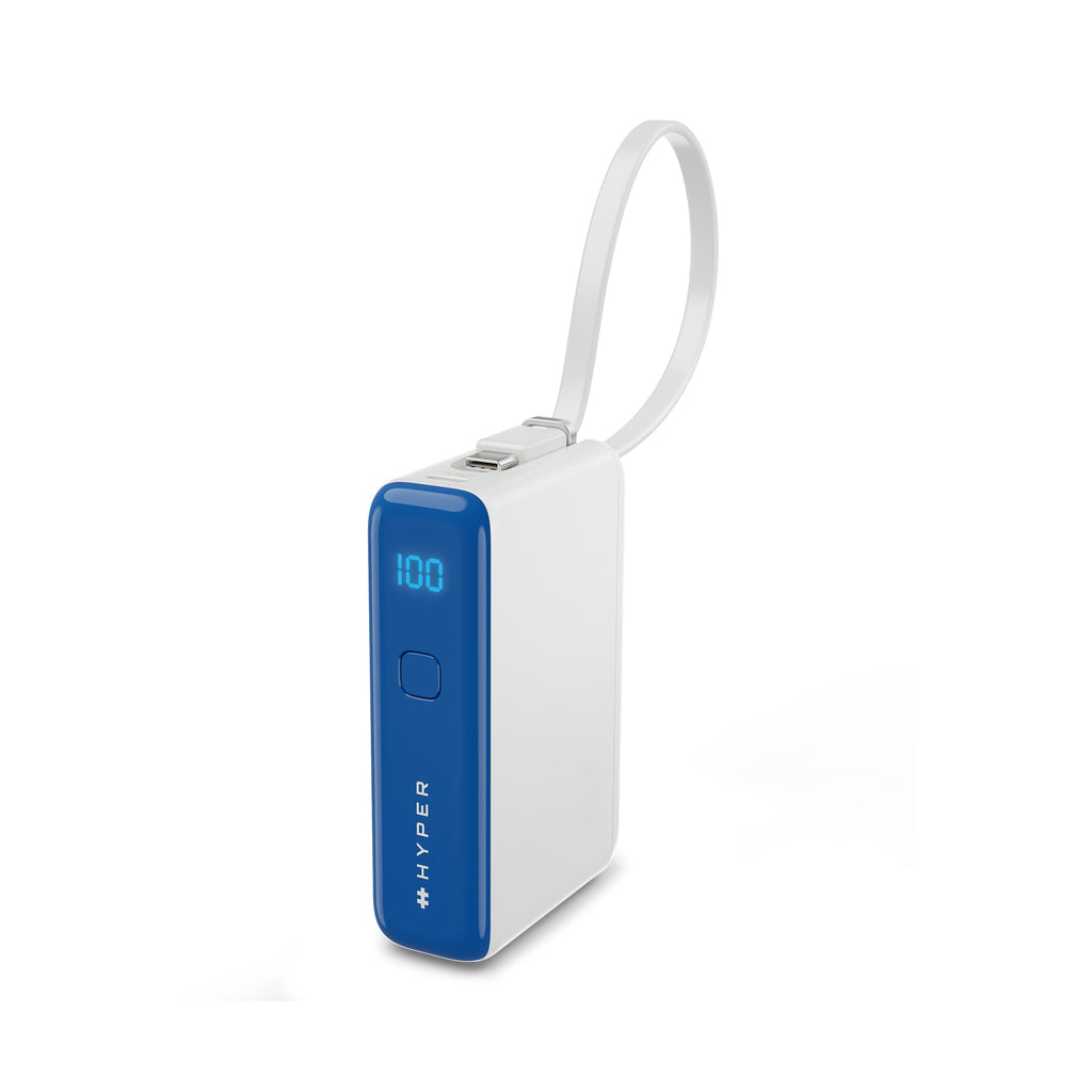 Targus HyperJuice Flex 10K 30W 5000 mAh Blanco, Azul