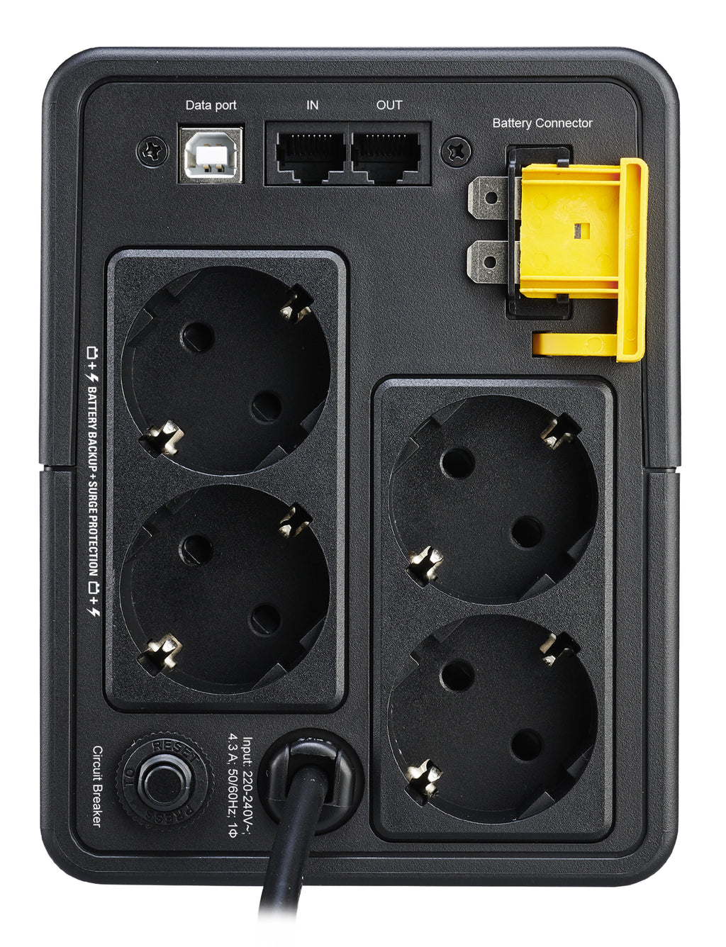 APC BX950MI-GR sistema de alimentación ininterrumpida (UPS) Línea interactiva 0,95 kVA 520 W 4 salidas AC (3)